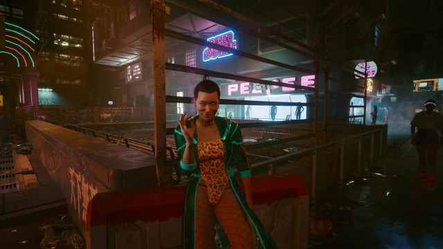 Cyberpunk prostitute several options gameplay