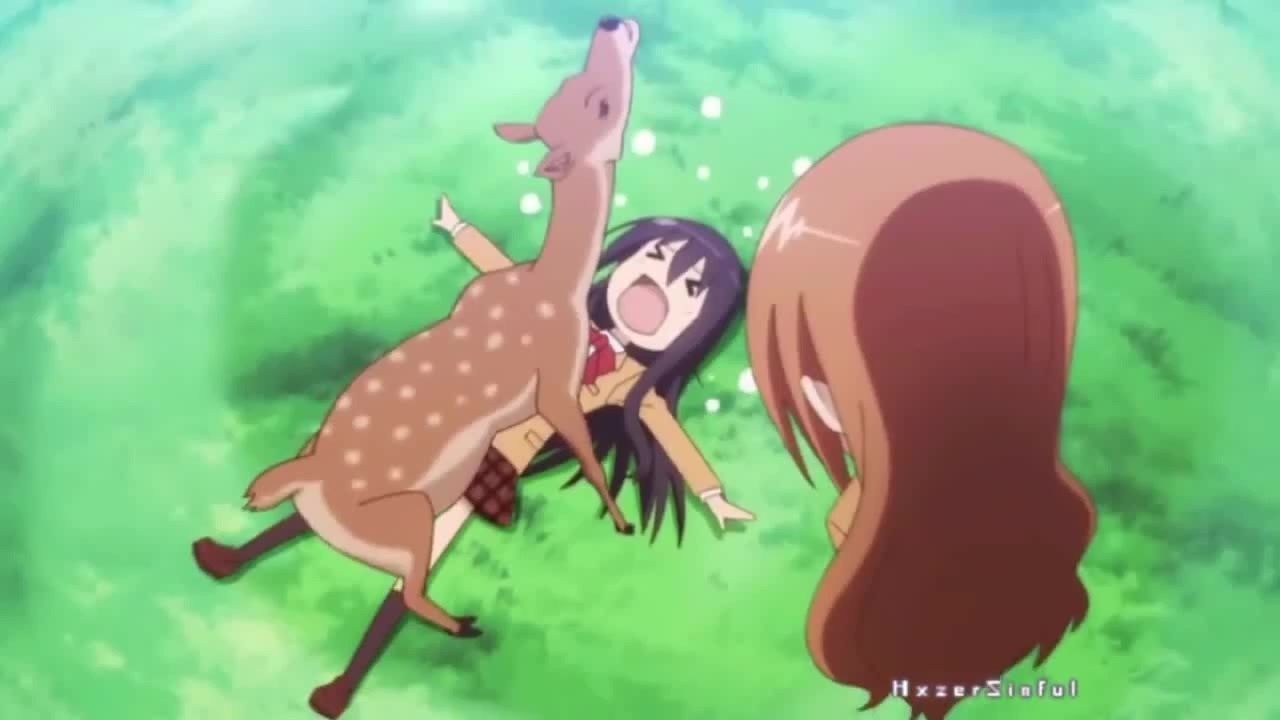 Deer fuck girl animation cartoon . Hot Nude.