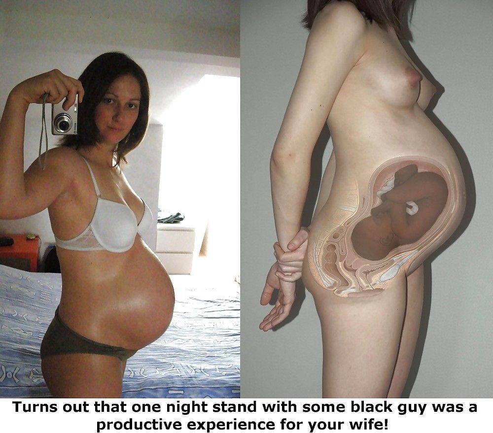 Interracial pregnant nude