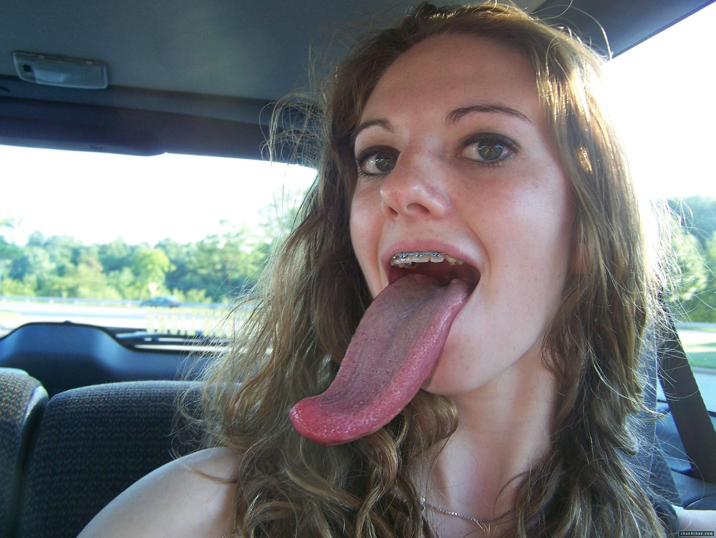 Long Tongue Blowjob New Sex Images